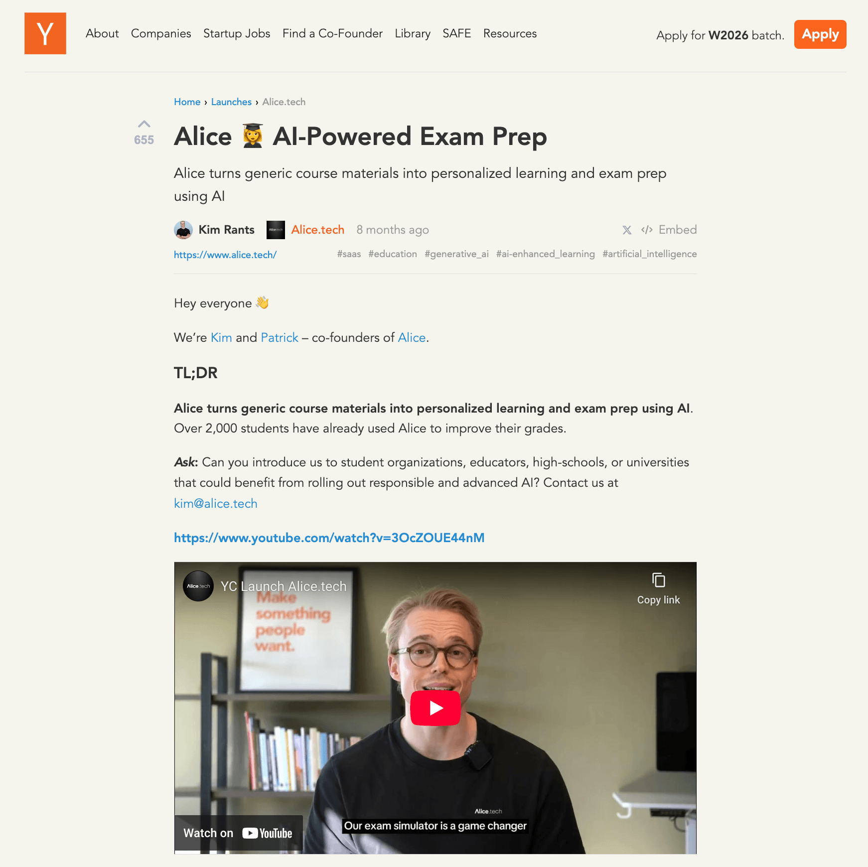 Alice: AI-Powered Personalized Learning