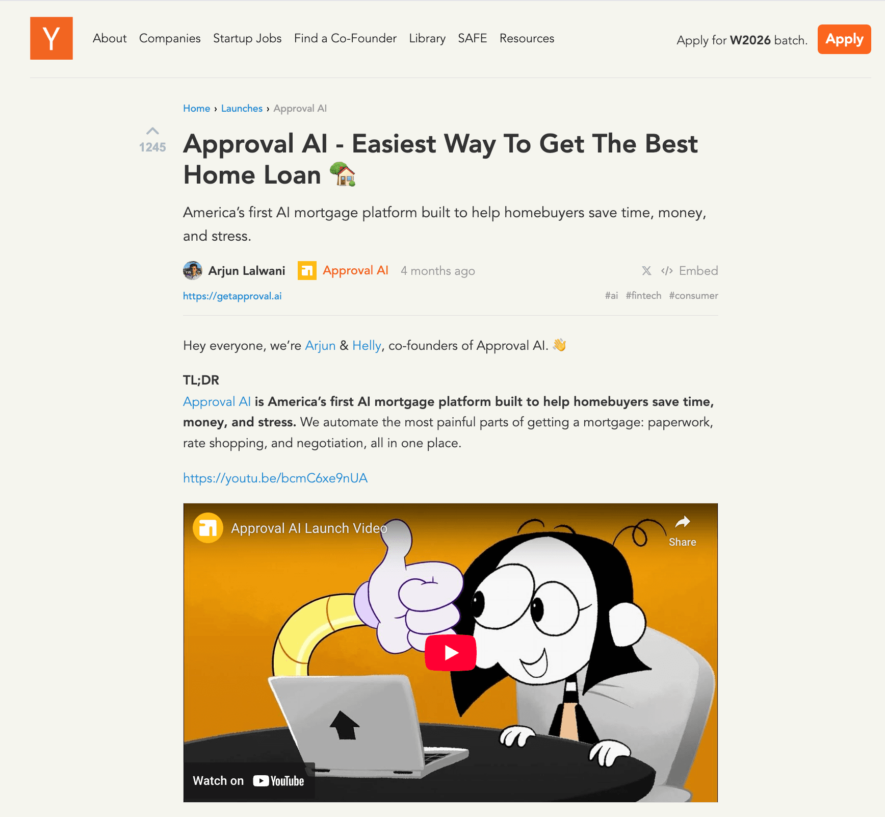 Approval AI: America's First AI Mortgage Platform